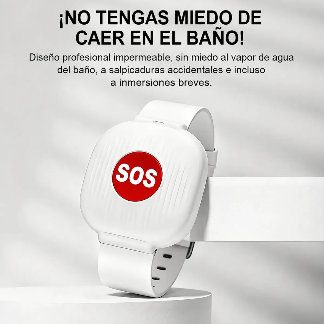 Pulsera SOS que avisa a tu familia con un toque